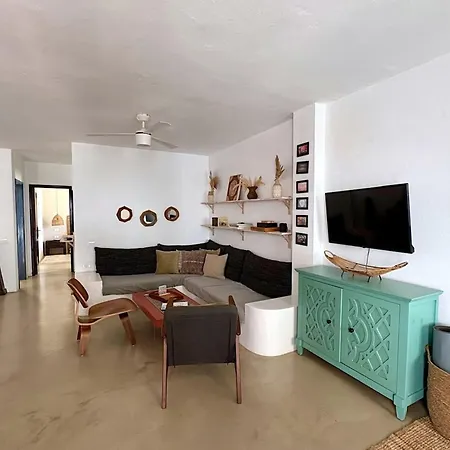 Sandy Bay With Roof Terrace And Sea Views