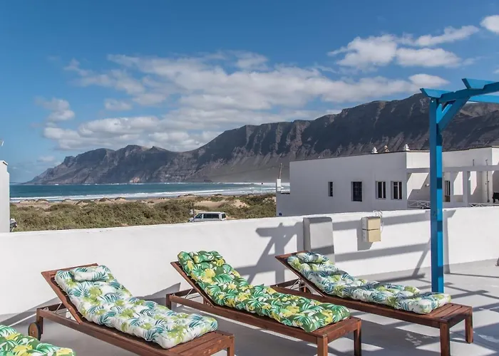 Sandy Bay With Roof Terrace And Sea Views