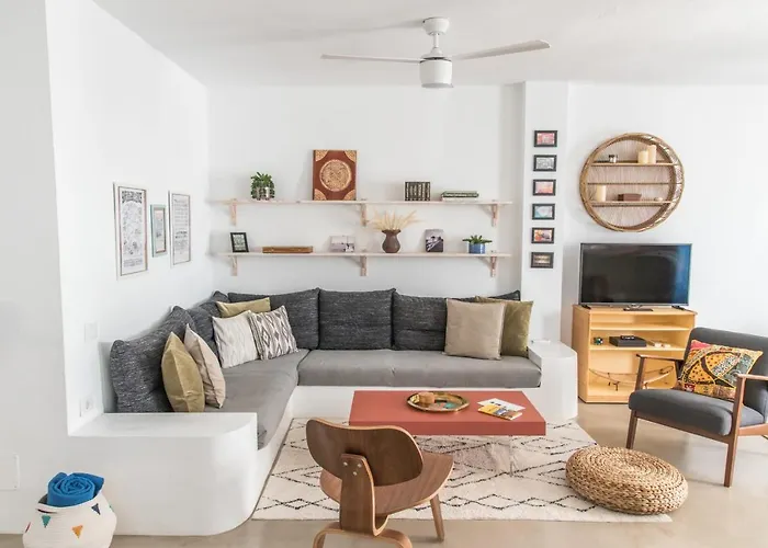 Sandy Bay With Roof Terrace And Sea Views